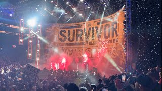 WWE Survivor Series 2022 Show Intro and Women’s War Game Entrances Live [upl. by Nalyd599]