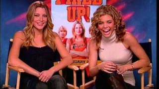 Sarah Roemer and Anna Lynne McCord interview for Fired Up [upl. by Booker]