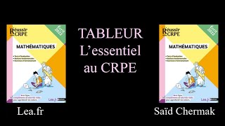 Préparer le CRPE  découvrir et utiliser un tableur [upl. by Anihs]