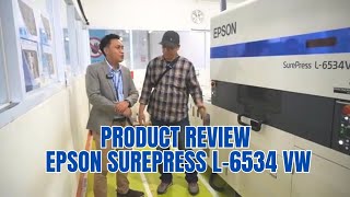 Product Review EPSON SurePress L6534 VW [upl. by Creight228]