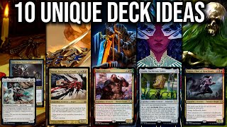 10 Unique Commander Deck Ideas  Spice Up Your Next Commander Deck [upl. by Crin]