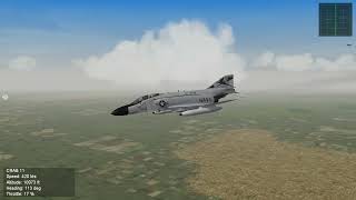 Strike Fighters 2 Vietnam F 4J Phantom gameplay 2024 part 2 [upl. by Loren494]