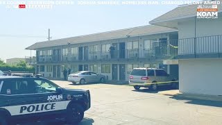 Homeless man charged in Joplin Motel shooting [upl. by Matthia]