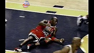 Last 1 Minute of Bulls vs Pacers Game 6 in 1998 Playoffs [upl. by Darnell]