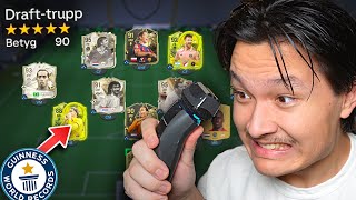 Få FUT DRAFT VÄRLDSREKORD eller klipp håret✂️ [upl. by Enomys]