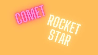 Comet Rocket Star Mister Pyrotec [upl. by Nylakcaj]