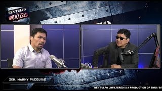 Ben Tulfo UNFILTERED  Sen Manny Pacquiao [upl. by Ax]