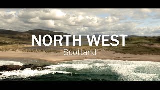 North West Scotland by Drone  Sandwood Bay Cape Wrath and Durness [upl. by Schnur]