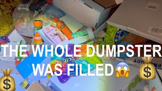 DUMPSTER DIVINJUST 1 DUMPSTER FILLED MY WHOLE GAMEROOM [upl. by Lovett]