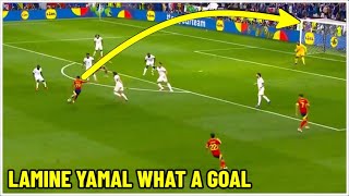 Lamine Yamal Makes History with Incredible Goal vs France  Euro 2024 [upl. by Smada959]