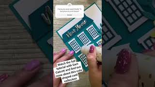 New Home Card with Sam Calcott cardmaking diecutting craftstash [upl. by Rodi]