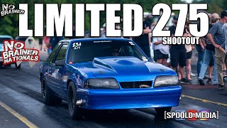 LIMITED 275 DRAG RADIAL ACTION NO BRAINER NATIONALS AT SHADYSIDE 2023 [upl. by Parcel]