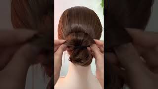 hair tutorial part 46 hairstyle hair shorts [upl. by Voltz71]