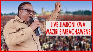 ğŸ”´LIVE  TUNDU LISU ANAUNGURUMA JIMBONI KWA WAZIRI SIMBACHAWENE AMCHAMBUA VIKALI [upl. by Nylicaj]