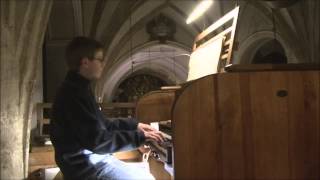 Junger Mann auf alter Orgel [upl. by Proudfoot]