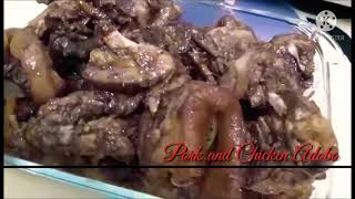 Pork and chicken Adobo Recipe [upl. by Alvita]