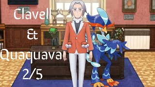 Clavell and Quaquaval 25 Showcase Pokemon Masters EX [upl. by Aikahs867]