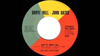 Daryl Hall amp John Oates Say It Isn’t So 1984 [upl. by Castor619]