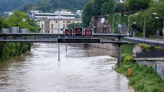 Hochwasserlage im Saarland angespannt – Gefahr für Leib und Leben [upl. by Acemahs]