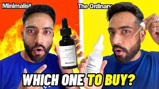 Minimalist 10 Niacinamide Serum VS The Ordinary 10 Niacinamide Serum  Skin Care skincare [upl. by Nairda]