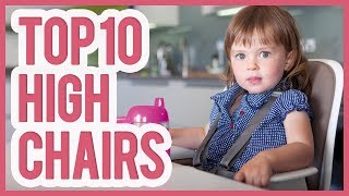 Best High Chair 2019 – TOP 10 High Chairs [upl. by Nileak]