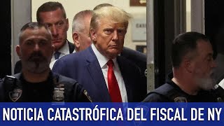 🚨 ¡Trump recibe NOTICIA CATASTRÓFICA del Fiscal de Nueva York [upl. by Dorotea349]