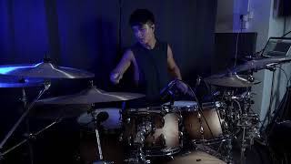 Intervals  Impulsively Responsible Short Clip Drum Cover [upl. by Ayom]