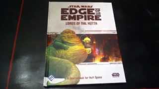 Star Wars Edge of the Empire Lords of Nal Hutta Review [upl. by Vonni123]