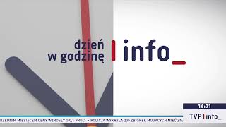 TVP  info  quotDzień w godzinęquot początek pierwszego wydania 30092024 [upl. by Hourihan]