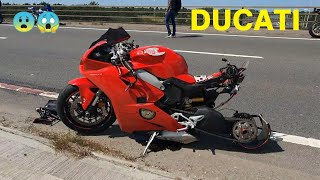 Top 15  SUPERBIKE DUCATI Crashes In INDIA  WorldWide Beauty N Beast [upl. by Nylekcaj225]