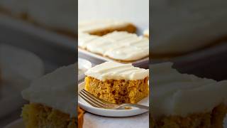 Pumpkin Bars with Cream Cheese Frosting [upl. by Sherl]