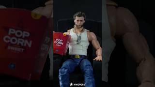 Deadpool amp Wolverine ❌ Stop Motion ⏯ Marvel Legends Legacy Collection  Wolverine ❌ Hugh Jackman [upl. by Wallraff]