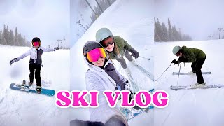 SKI VLOG  trip to the ski mountain [upl. by Shani]