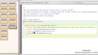 Ejercicio propuesto 12 java [upl. by Melton]