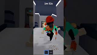 Stupid ahh hitbox😭 roblox robloxmurdermystery2funnymoments [upl. by Puduns96]