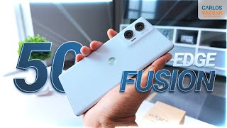 Moto Edge 50 Fusion  Unboxing en Español [upl. by Eelarak]