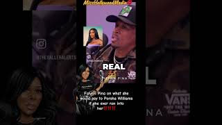 whewwhunnii Falynn Pina talks running into Porsha Williams [upl. by Ayerf]