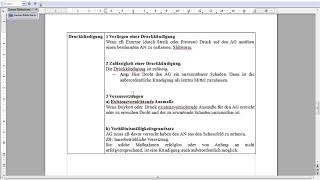 9 Außerordentliche Kündigung §626 BGB Schema Wichtiger Grund Kündigungserklärungsfrist [upl. by Nnylirehs]