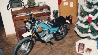 1983 Yamaha DT80 80cc Enduro The First Bike I Ever Had Completely Street Legal [upl. by Hirst791]