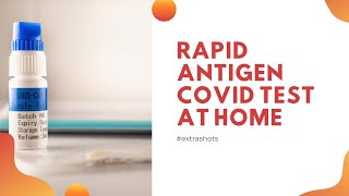 Rapid Antigen COVID test at Home  shorts [upl. by Hurst546]