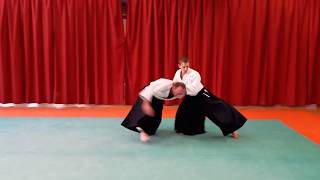 Tachi waza Katate dori Uchi kaiten nage [upl. by Ellissa96]