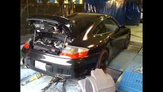 Agency Power Big Mouth Throttle Body Testing Porsche 996 Turbo [upl. by Welcher]