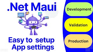 Net Maui  App Configuration Settings  appsettings [upl. by Iot]