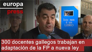 Docentes participan en grupos de trabajo para la adaptación de la FP gallega a la ley estatal [upl. by Yael]