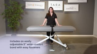 Earthlite Electric Lift Physical Therapy Table with Stretch Assist System  Massage Tools Demo [upl. by Hendrik]