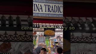 MustVisit Triana Market Fresh Food amp Pottery in Seville SPAIN [upl. by Ayidan]