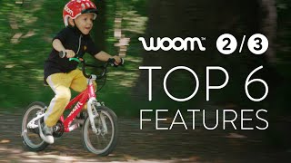 Das Kinderfahrrad woom 2  woom 3 Fahrradfahren lernen  ⚡️Top 6 Features [upl. by Jari141]