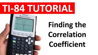 TI84 Linear Regression r and rsquared [upl. by Malarkey946]