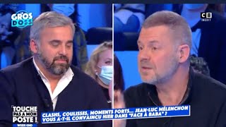 TPMP Clash Éric Naulleau vs Alexis Corbière Face a baba Melenchon Zemmour « camp des voyous » [upl. by Llet906]