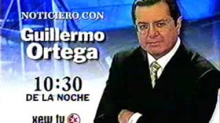 Noticieros Televisa año 1999 Guillermo Ortega Ruiz  Intro del breve informativo [upl. by Charles]